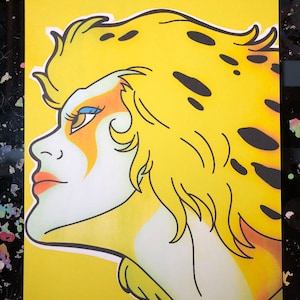 Cheetara Thundercats Art Print – 80s Animation Wall Art – 11x14 Signed Limited Edition Print