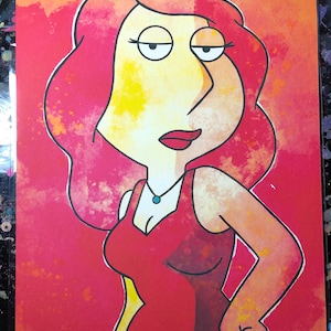 Lois Griffin Art Print