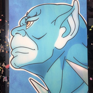 Panthro Thundercats Art Print – 11x14 Signed Cartoon Poster – 80s Nostalgia Wall Decor