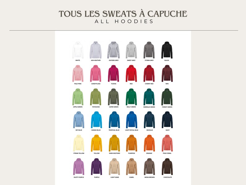 Sweat à capuche Do what makes you happy., sweat pour elle, sweat oversize, en coton, aesthetic, sweat pour lui, cadeau, hiver, chaleur image 9