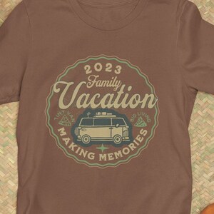 Family Vacation TShirt, Travel Tee, Van Trip T-Shirt, Memories T Shirt