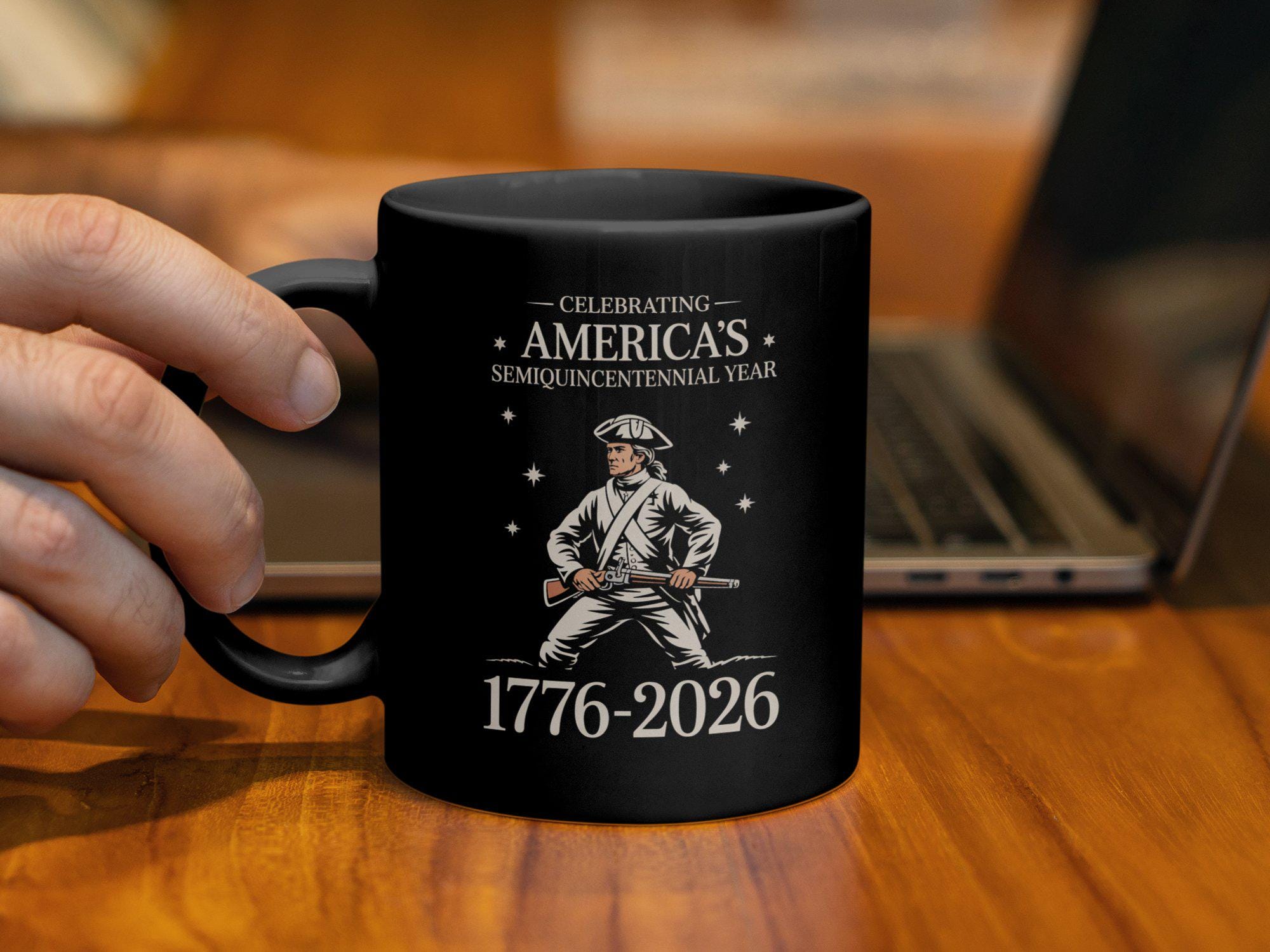 Patriotic USA Mug, Celebrating America's Semiquincentennial Year,  1776-2026, 250th Anniversary, American Revolution Coffee Mug - Etsy