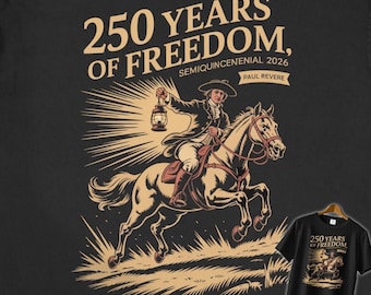 Camiseta de celebración de los 250 años de libertad en EE. UU., camiseta patriótica del semiquinto centenario de 2026, atuendo del 250.º aniversario, camiseta de colores cómodos