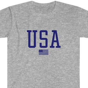 USA T-Shirt 4th of July T Shirt Fourth of July Fourth Patriotic Tee Independence Day Mens