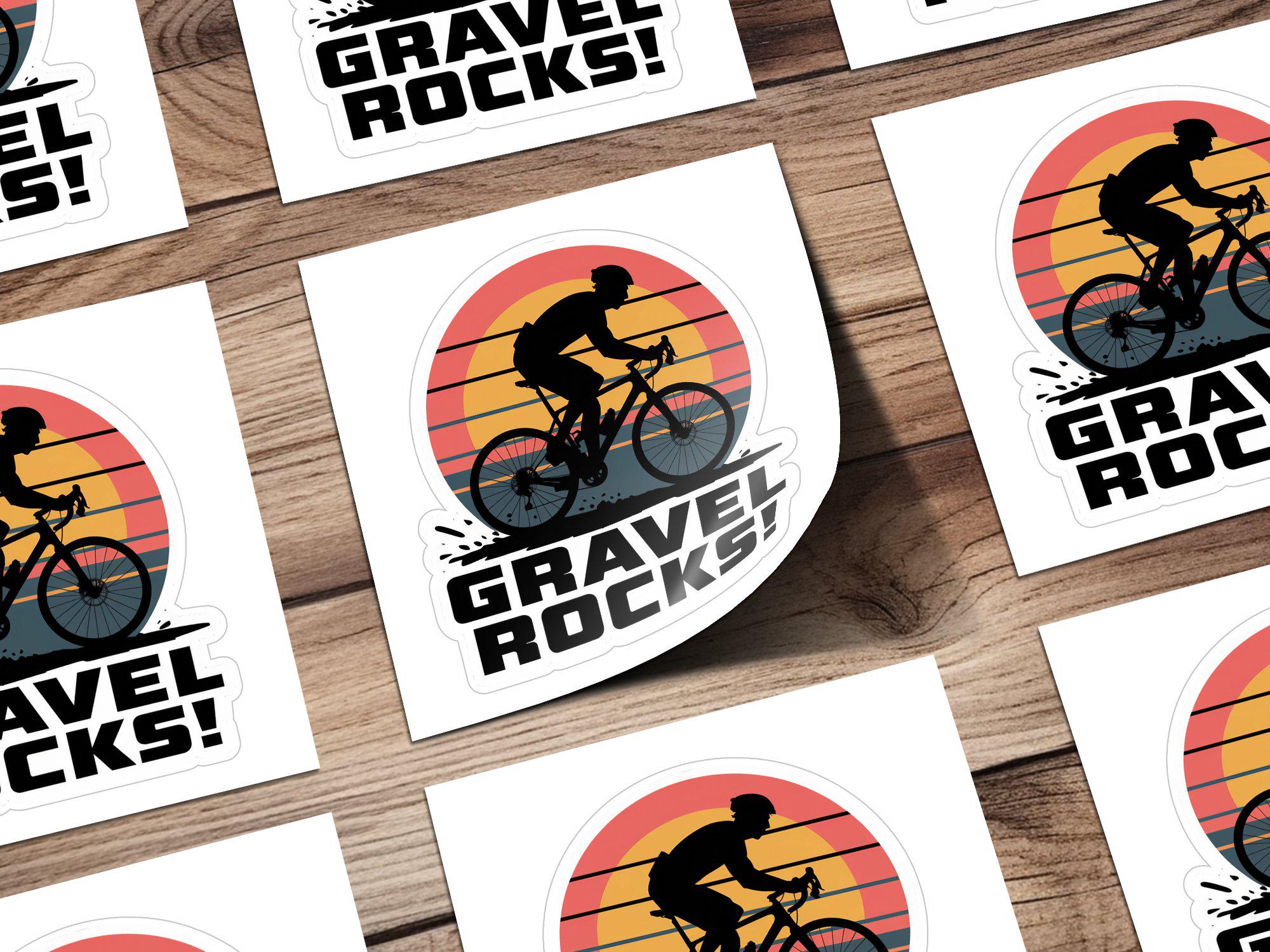 thumbnail image 2 of Cyclocross Bike Decal Sticker – Vinyl Decal For Road, MTB, Gravel, Touring Bikes (UV Resistant) 2 of 2