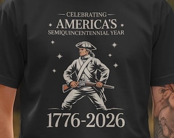Celebrando el semiquincentenario de Estados Unidos (1776-2026), Camiseta Patriótica Comfort Colors, Camiseta del 250.º Aniversario de EE. UU., Celebración de la Libertad