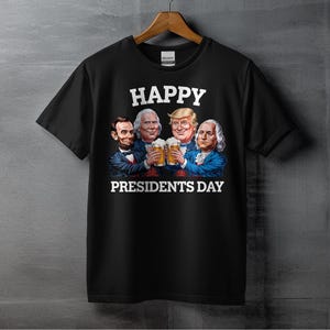 Trump Presidents Day Sweatshirt or T-Shirt, American Pride Patriotic Shirt, USA Flag Hoodie Patriotic Wear, Love of America Tee Shirt image 6