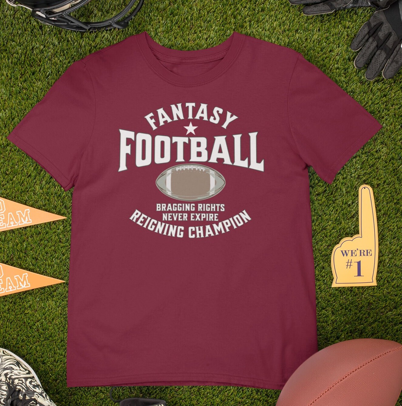 Fantasy Football Champion Tee, Reigning Champion T-shirt, Last