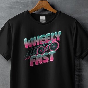Cyclist Sweatshirt Wheely Fast Sweatshirt Biker Hoodie Casual Cycling Pullover Bicycle Lover Gift Bike Rider Apparel
