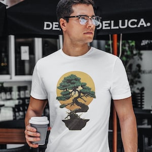 Bonsai Shirt Juniper Nana Bonsai Tree Tshirt Bonsai Lover Plant Lover Shirt Gardener Gift Nature Gift Plants Shirt Japanese Shirt Zen Gifts
