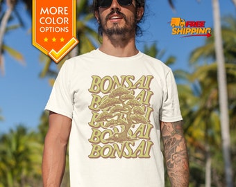Bonsai Shirt Vintage Tree Shirt Plant Parent Bonsai Tree Tshirt Bonsai Lover Plant Lover Gift Shirt Gardening Plants Shirt Retro Plant Shirt