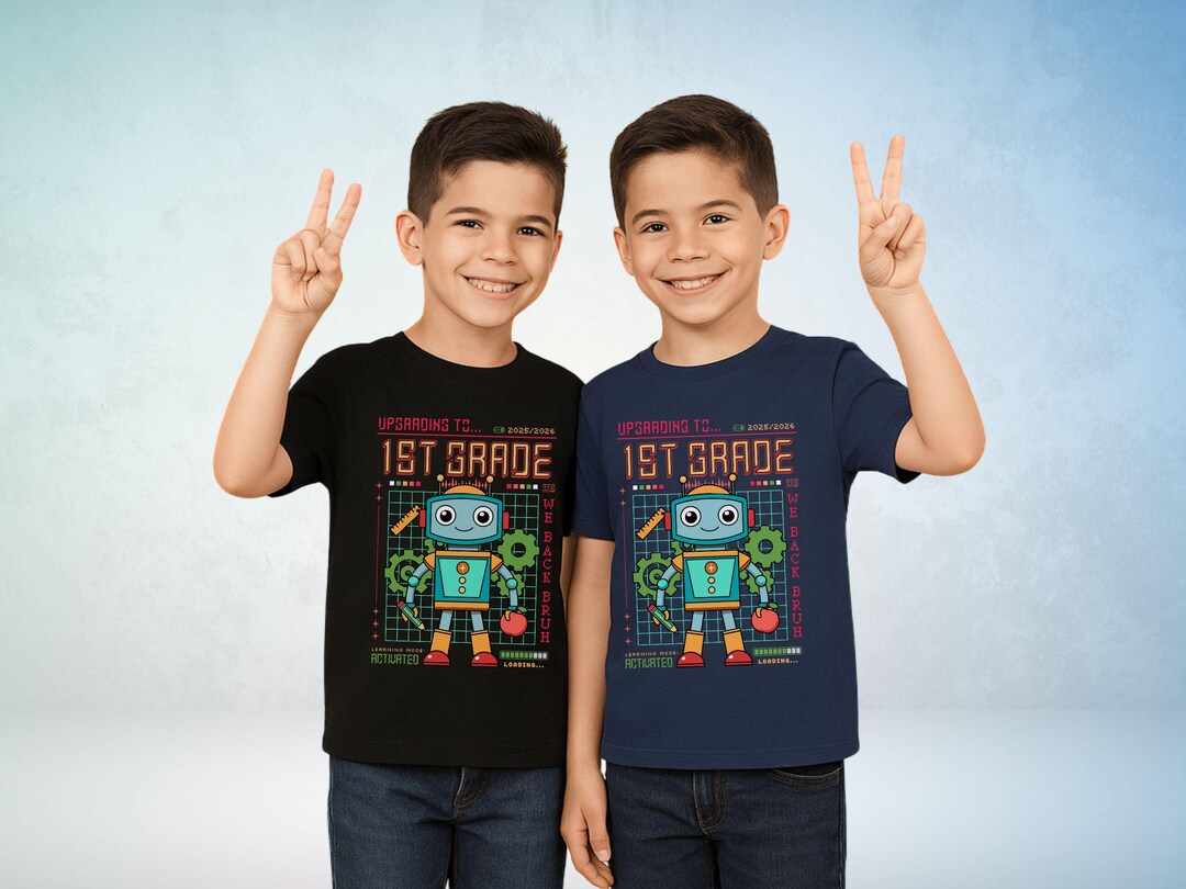 Kids Shirt Back to School First Grade Tees 1st Grade Class Shirt First ...