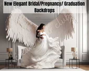 Hermosas y elegantes superposiciones de boda y maternidad de la habitación blanca, telones de fondo de estudio de la habitación blanca, superposiciones de telón de fondo de estudio, bellas artes, superposiciones de fotos