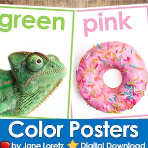 Pósteres a color con imágenes reales.
