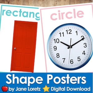Shape Posters with real pictures