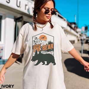 I Choose The Bear Shirt, Team Bear Shirt, Comfort Colors Bear T-shirt, Gift for Daughter, Gift for Wife, Mother&#39;s Day Gift