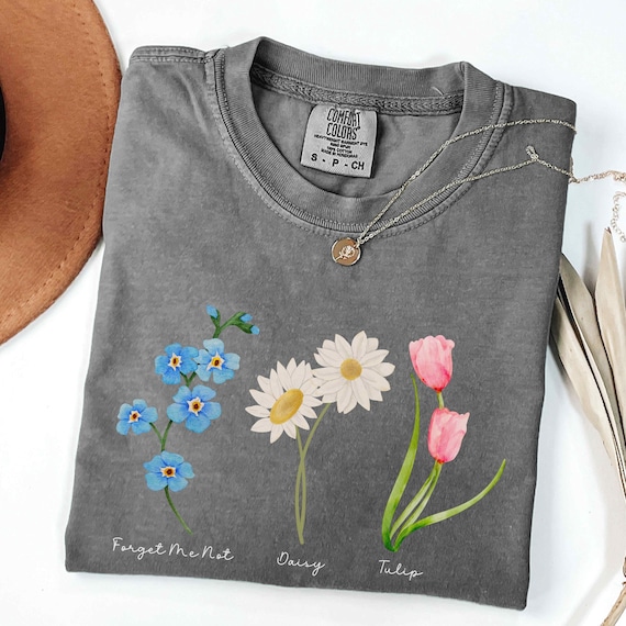 Subtle FDT T-shirt, Anti Trump Shirt, Forget Me Not Daisy Tulip