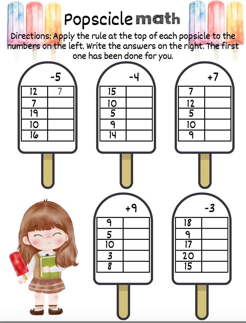 Huge 1st and 2nd Grade Summer Bundle Packet 96 PAGES Math and Literacy ...