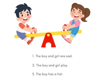 Przedszkole, 1 klasa Ćwiczenie czytania Słowa wzrokowe