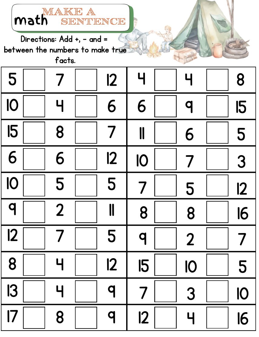 Huge 1st and 2nd Grade Summer Bundle Packet 96 PAGES Math and Literacy ...