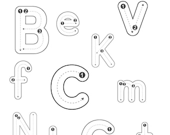 Przedszkole 1 klasa Duże litery Małe litery Arkusz roboczy do identyfikacji Edukacja domowa