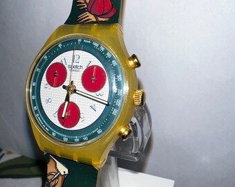 Swatch Chrono サッカー 時計 スウォッチ クロノグラフ サッカー - メルカリ