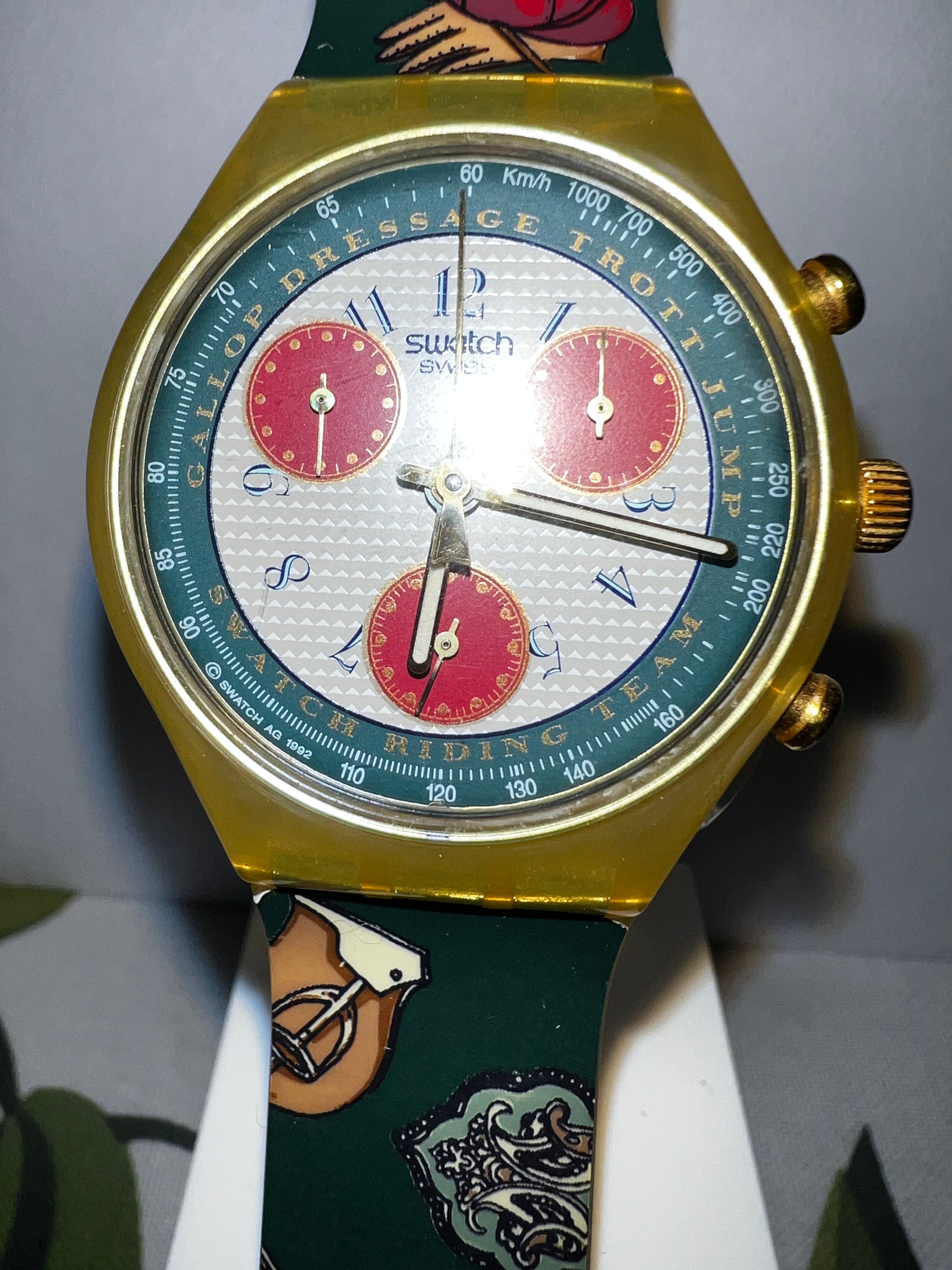 1991 Swatch Chrono Grand Prix Scj101 NEW Old Stock - Etsy