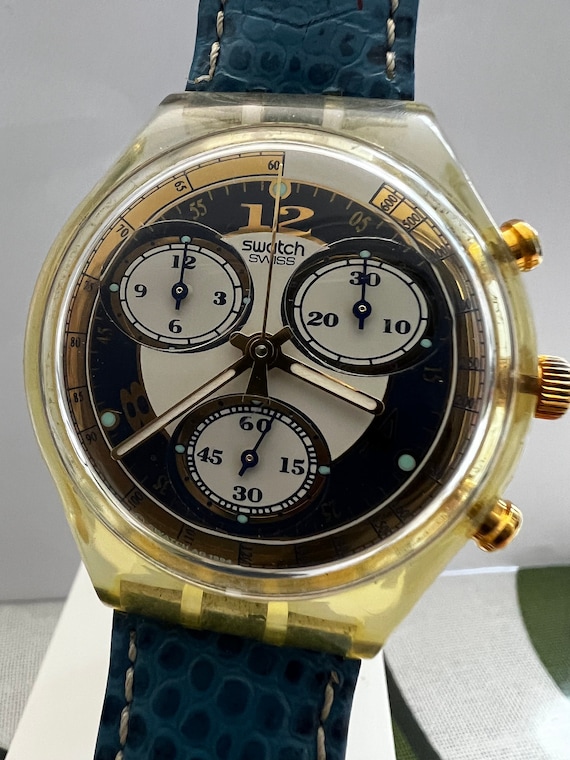 Vintage swatch watch chronograph - Gem Vintage swatch watch chronograph - Gem