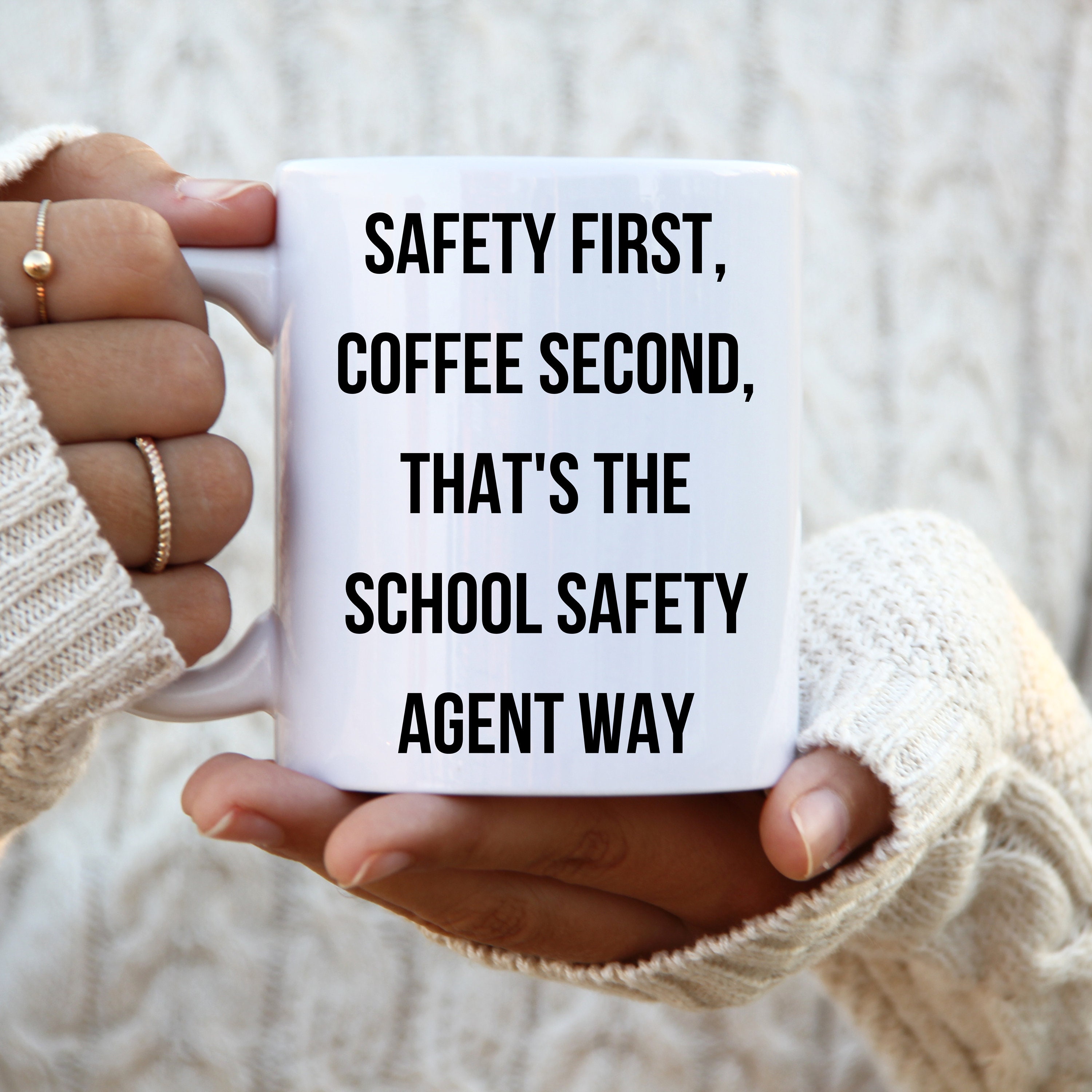 School Safety Agent Gift School Safety Agent Mug Agent Gift Etsy