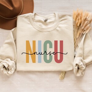 Nicu Nurse Sweatshirt, Neonatal Intensive Care Unit Nurse Sweatshirt, Baby Nursery Shirt, Baby Nurse Sweater, Nicu Life