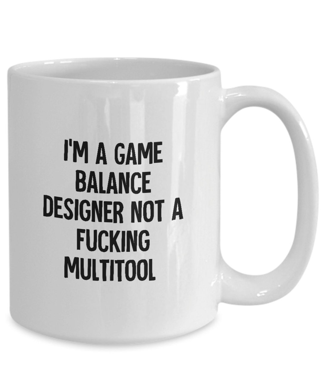Game Balance Designer Mug, Game Balance Designer Gift, Game Balance