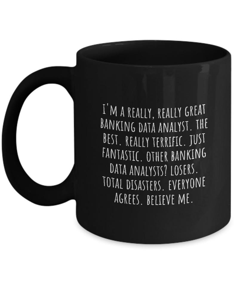Custom Funny Rabbit Data Analyst Coffee Mug - Personalized Name Engineer Tea Cup, 11 Oz Or 15 Oz