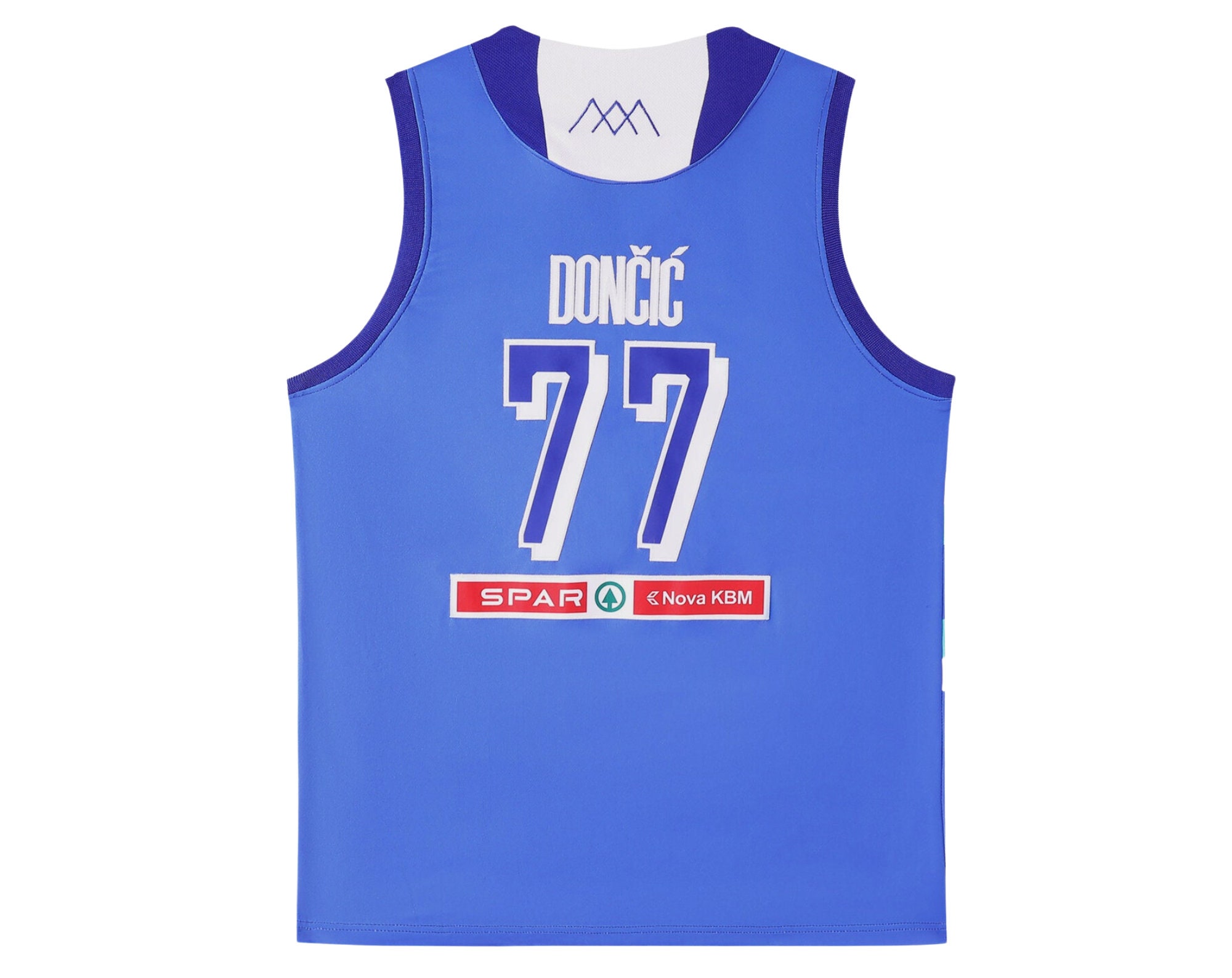 New Doncic 77 Slovenija Basketball Jerseys With Patch W/B Custom