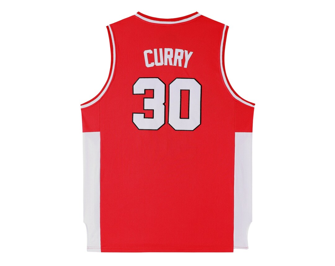 Curry Davidson Basketball Jersey College Etsy