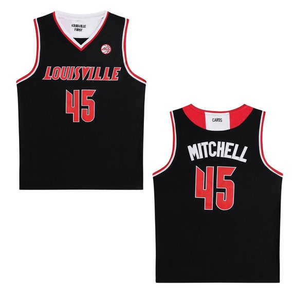 HoopersParadiseCAL Donovan Mitchell Louisville Basketball Jersey College