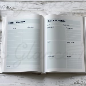 Öppen bok Mockup PSD, A4, A5 Dagbok Anteckningsbok Skissbok Kalender Mockup Planner Veckoplanerare Mockup Avtalskalender Organisering, Bok