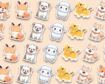 6 Stickers, Sticker Mockup, Multiple, Sticker Pile Mockup, Decal Mockup Die Cut Sticker Mockup, Photoshop Template PSD Template Smart Object