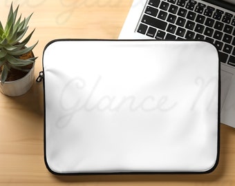 PSD Laptop Sleeve, POD Sleeve, All-Over Printing Laptop Sleeve Mockup, Mockup for Sleeve, Photoshop Image, AOP Mockup, Lifestyle Image, pod