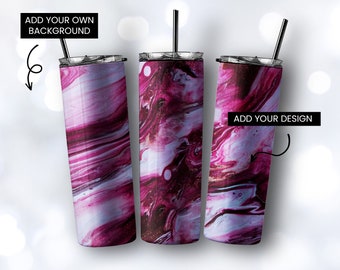 20 Oz Skinny Tumbler Mockup | Photoshop Tumbler Mockup PSD | Skinny Tumbler Mockup | Straw Tumbler | Full Wrap Mockup | Smart Object Layer