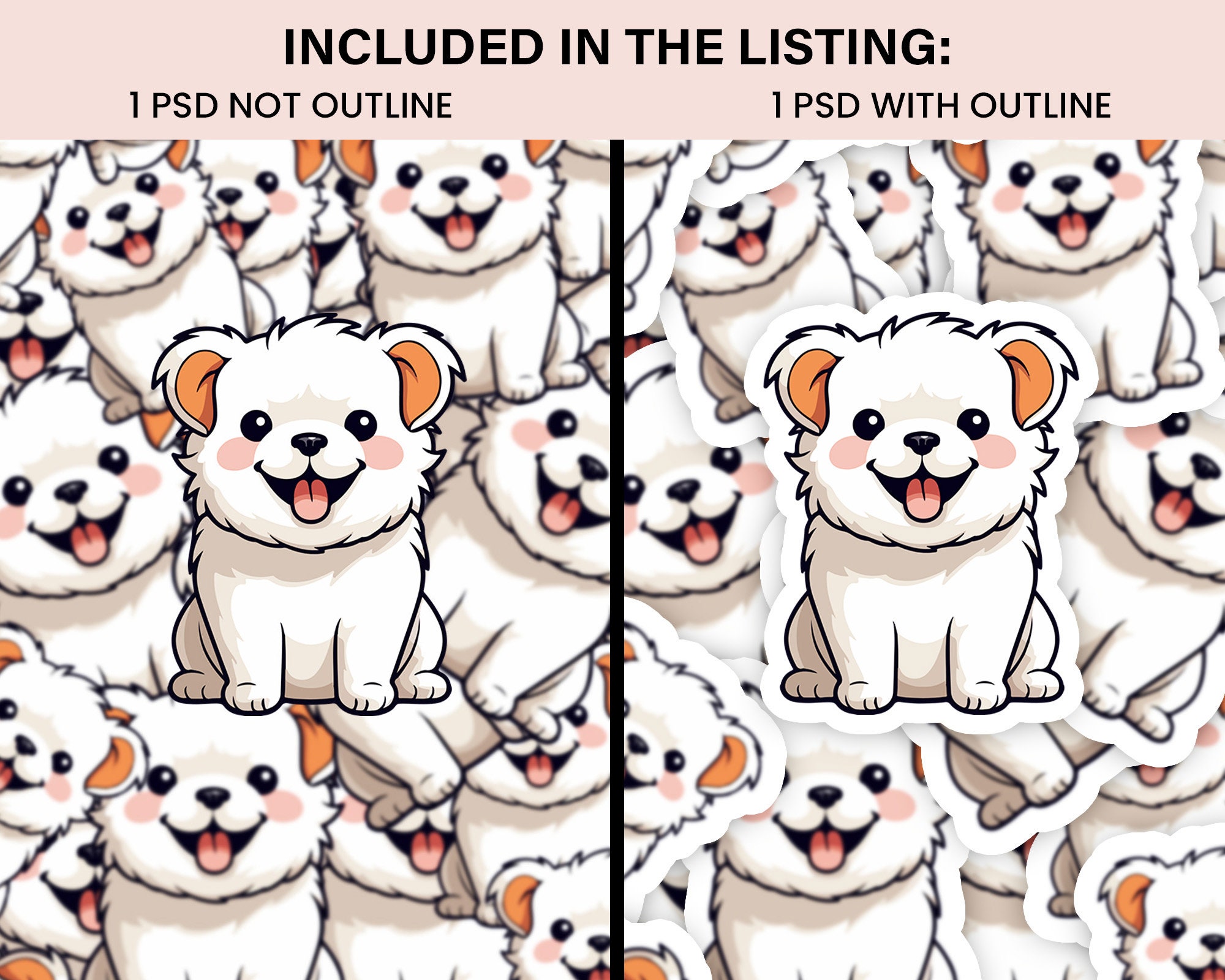 Sticker Pile Mockup | Sticker Mockup | Decal Mockup | Die Cut Sticker ...