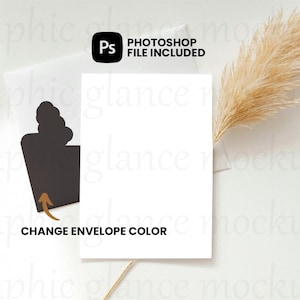PDS Kartenmockup 5x7, PNG, JPG, Evergreen, Kartenmodell, Einladungen, Einladen, Briefpapier, Grußkarte, Geburtstag, Hochzeitskarte, alle Gelegenheiten