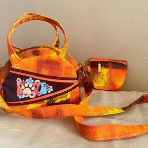 Pet lovers Handmade Purse, Handbag , Shoulder bag, cross shoulder bag