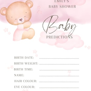 BABY SHOWER GAME - this or that? Boy girl shower games