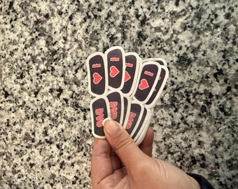 I &lt;3 Dad Eye Black Tattoos-12 pk