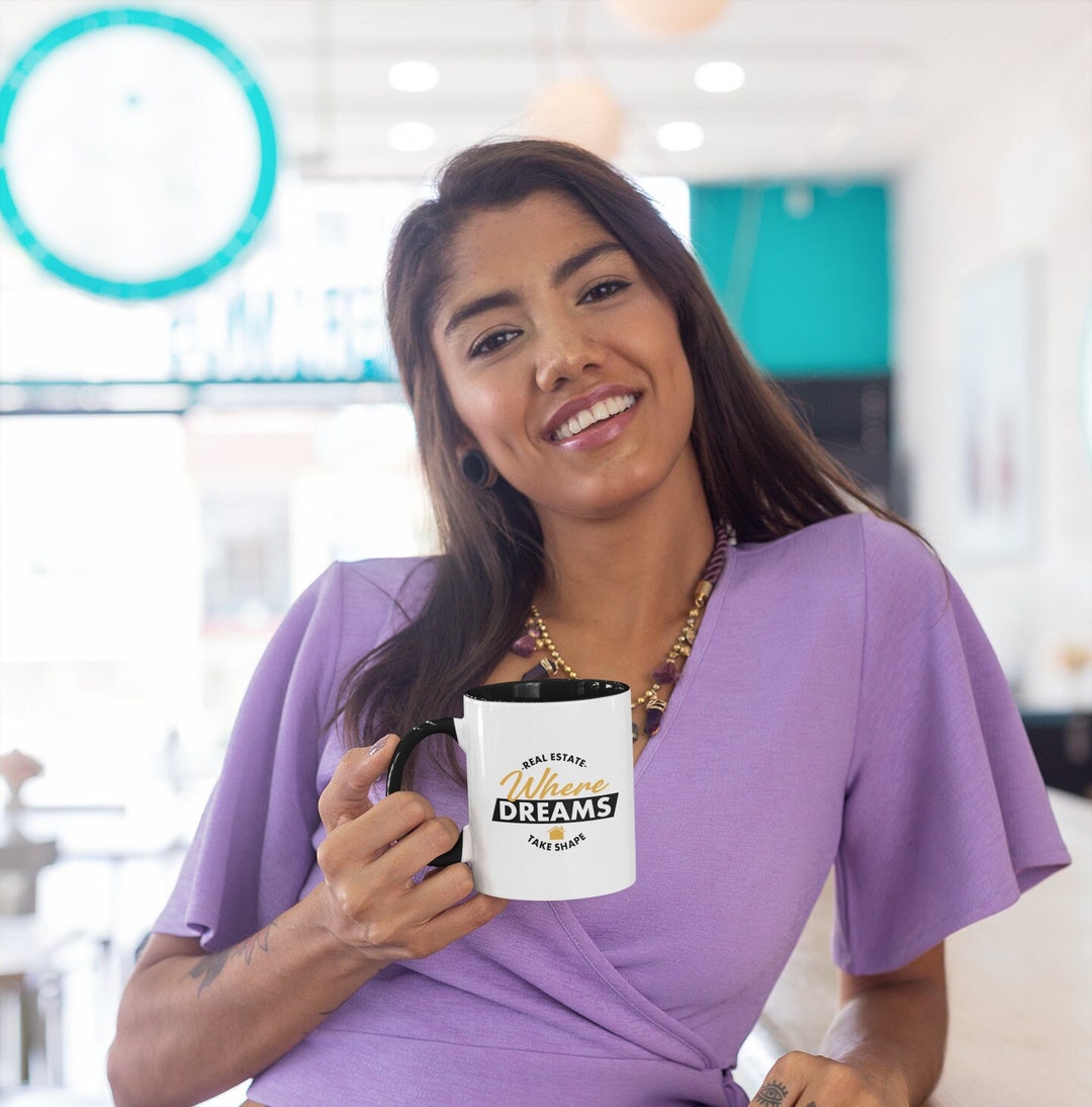 Real Estate Coffee Mug Gift to Realtor Gift for Real Estate Etsy