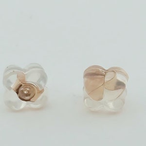 Silicone earrings for sleeping sale