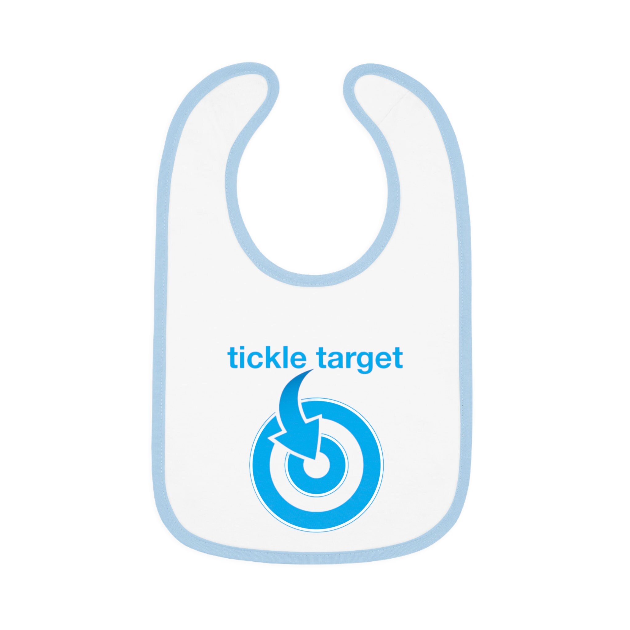 Baby infant bib cute fun tickle target. Goochy-Goochy-Goo