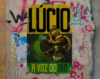 Overwatch 2 Lúcio Poster | Presente para Gamer, Lúcio, Arte de Parede de Jogos, Videogame, Impressão Digital, Pôster de Jogo