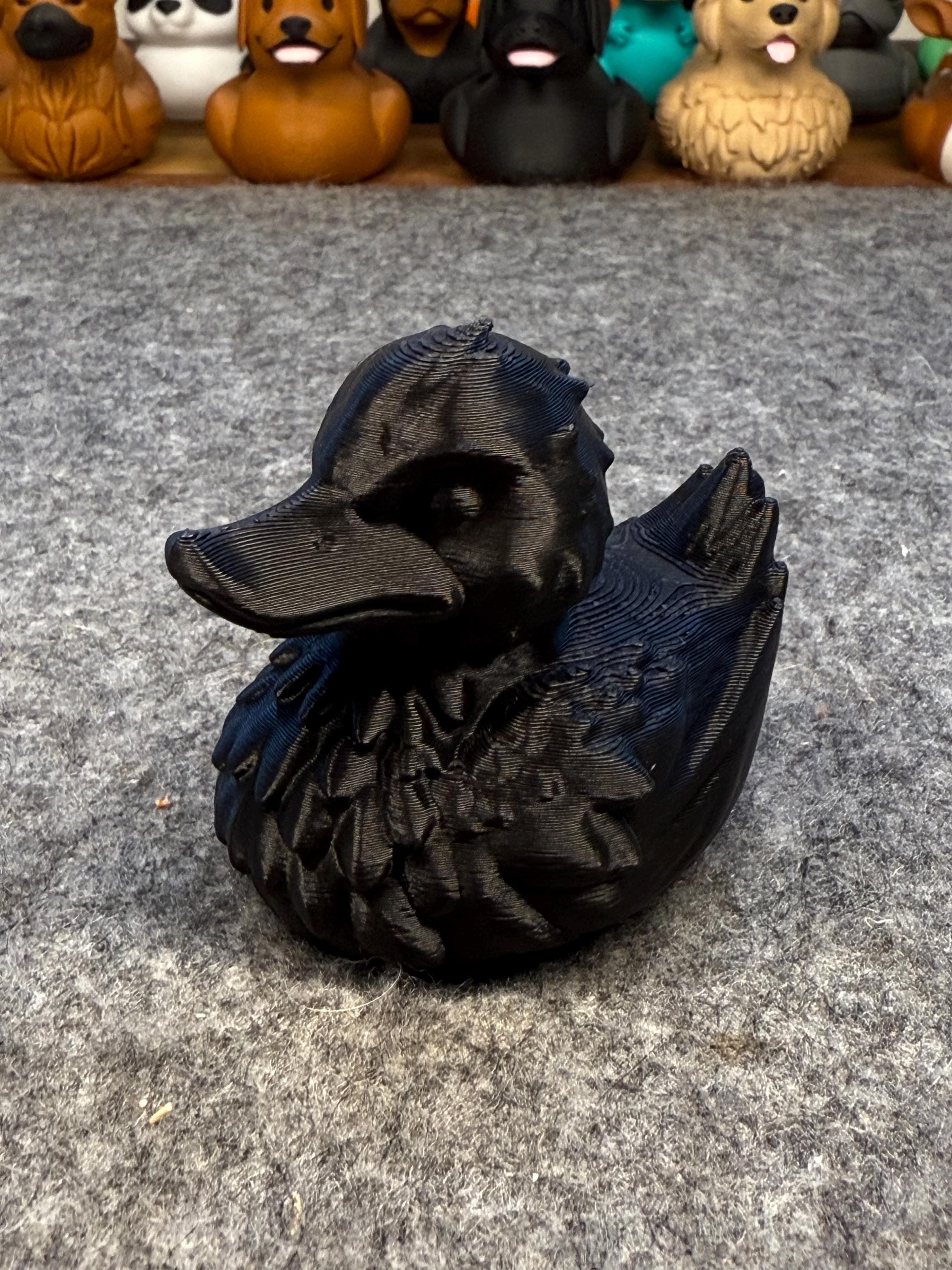 Black Raven Duck | Ducking | Halloween Duck | Collectable Duck