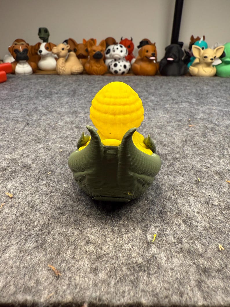 Corn Cob Duck | Duck | Ducking | Halloween Duck | Spooky Scary Custom Duck trick or treat image 4